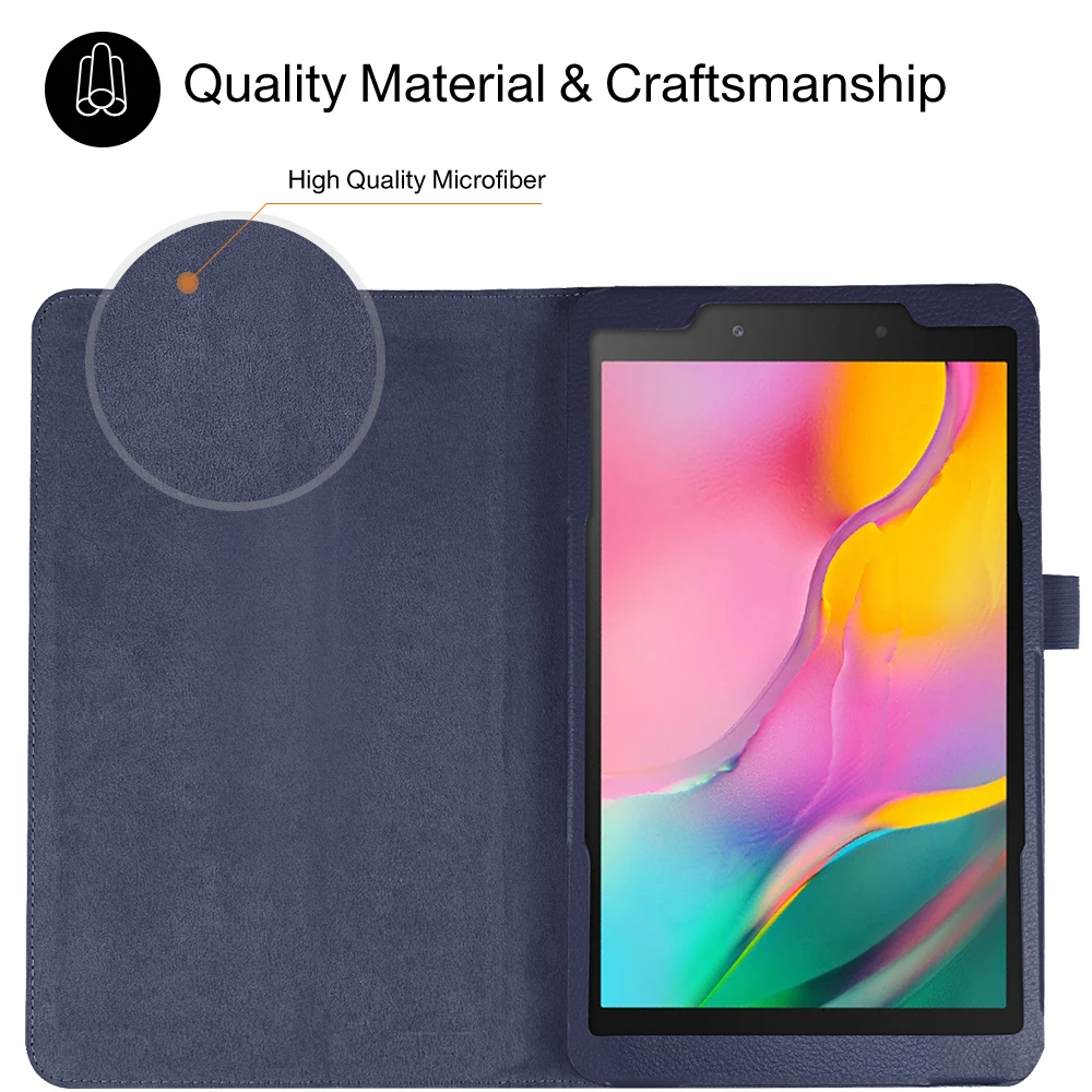 Для Samsung Galaxy Tab A 8," дюймов планшет SM-T290 T295 T297 pu кожаный чехол защитный чехол+ подарок