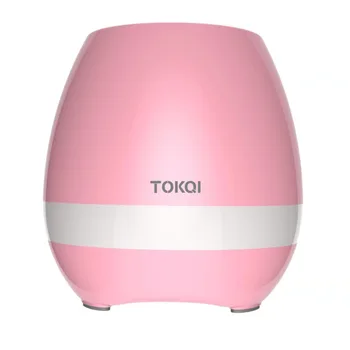 

Fixed anti slip mat, intelligent music vase, creative personality, touch and feel indoor green potted plants