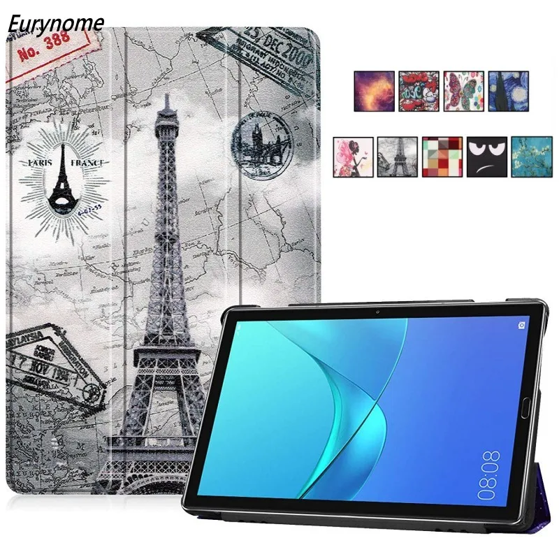 Чехол для Huawei Mediapad M6 10 8 2019 кожаный чехол с мультяшным рисунком планшета