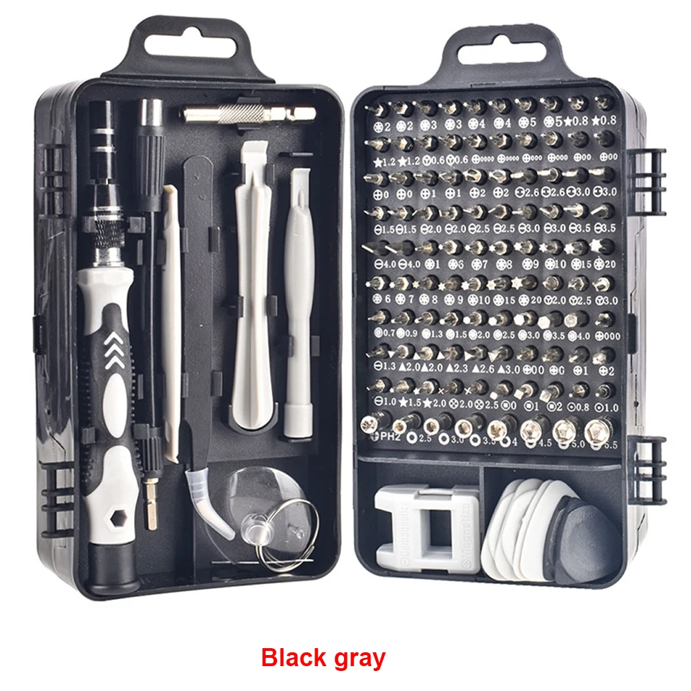 

115 In 1 Magnetic Precision Screwdriver Set Screwdriver Torx Bit Kit Multi Mobile Phone Electronic Device Hand Repair Tools