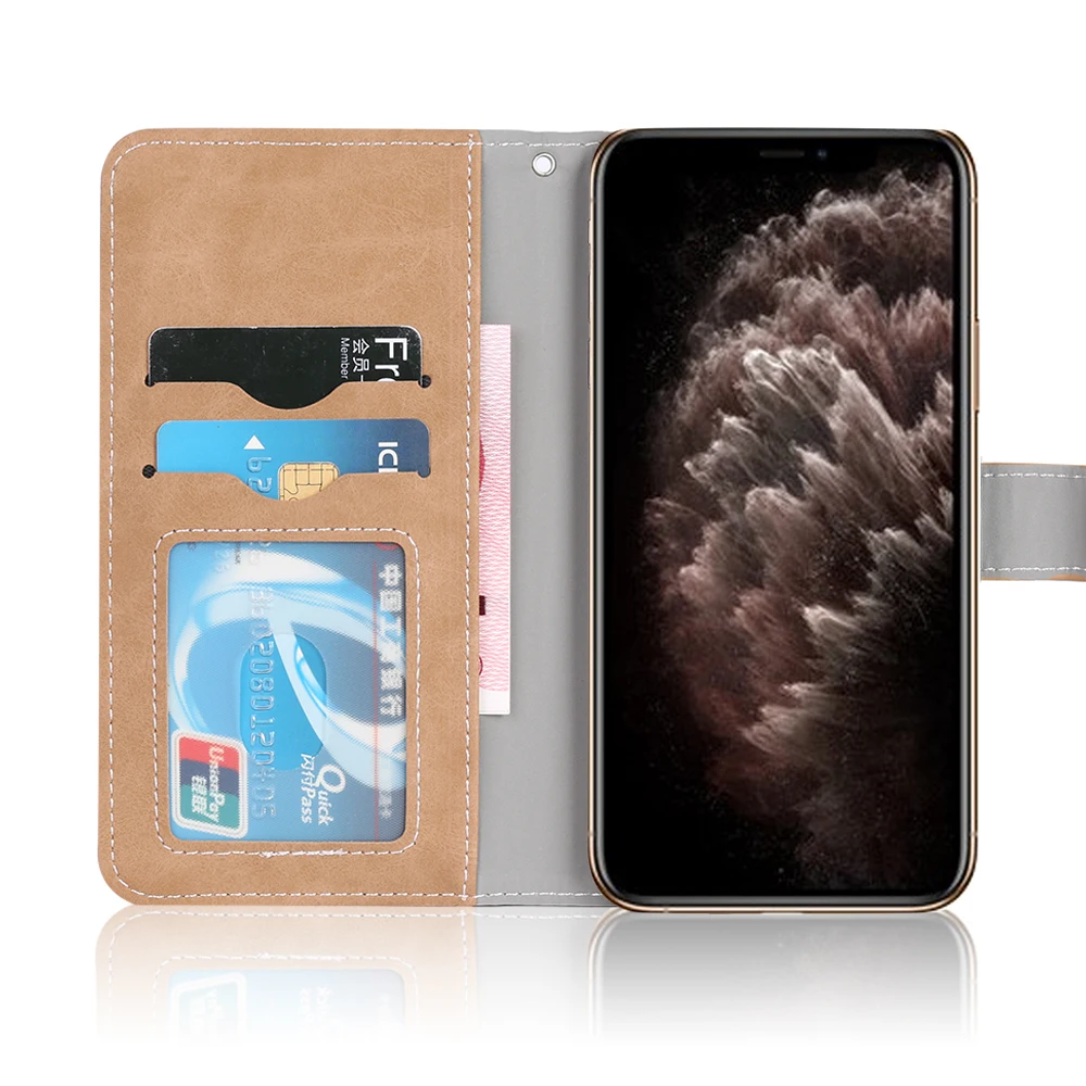 pu case for huawei Luxury Vintage For Huawei Mate 20 30 Pro Lite Case Leather Flip Wallet Card Stand Magnetic Book Phone Cover cute phone cases huawei