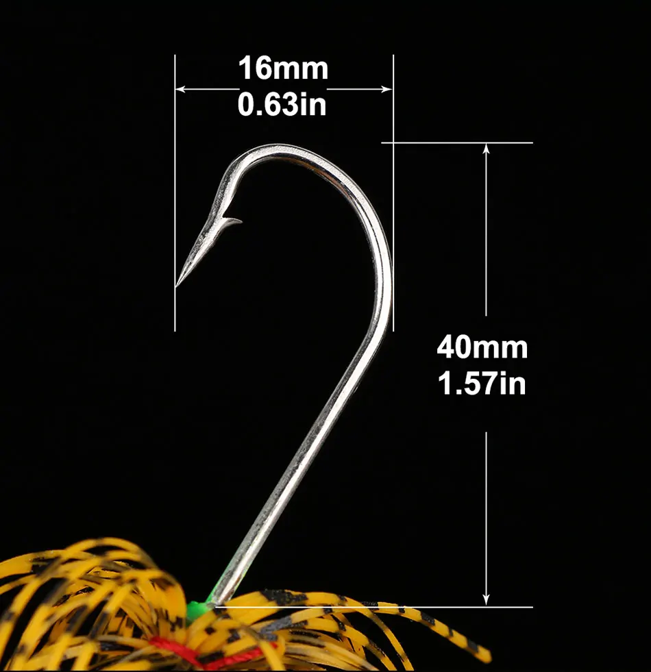 spinnerbait fishing lure spoon spinner bait (4)