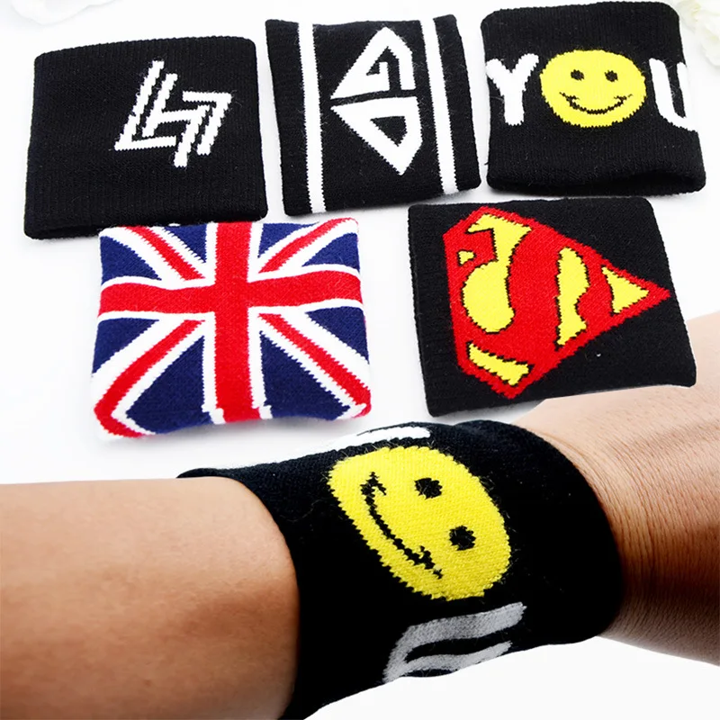 1pcs Tennis Wristband Support Wristband Stripe Daily Sports Running Weightlifting Badminton Football Outdoor Protective Gear wrist support wrist sweatband
