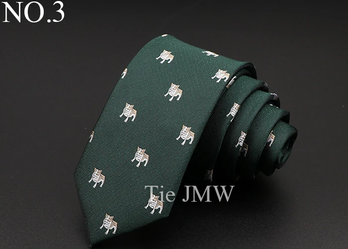 Men's Animal Slim Tie Polyester Jacquard Insect Car Bike Printed Ties For Wedding Business Suits Dress 6cm Skinny Necktie Gift