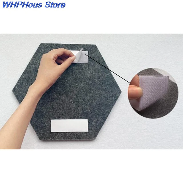 1 Pc Colorful Wall Tiles Memo Felt Board For Wall Stickers Home