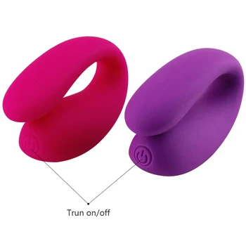 Portable Mini U Shape G-spot Anal Double-head Dildo Vibrator Sex Toy for Women Couple Clitoris Stimulator Vagina Pussy Massager 6