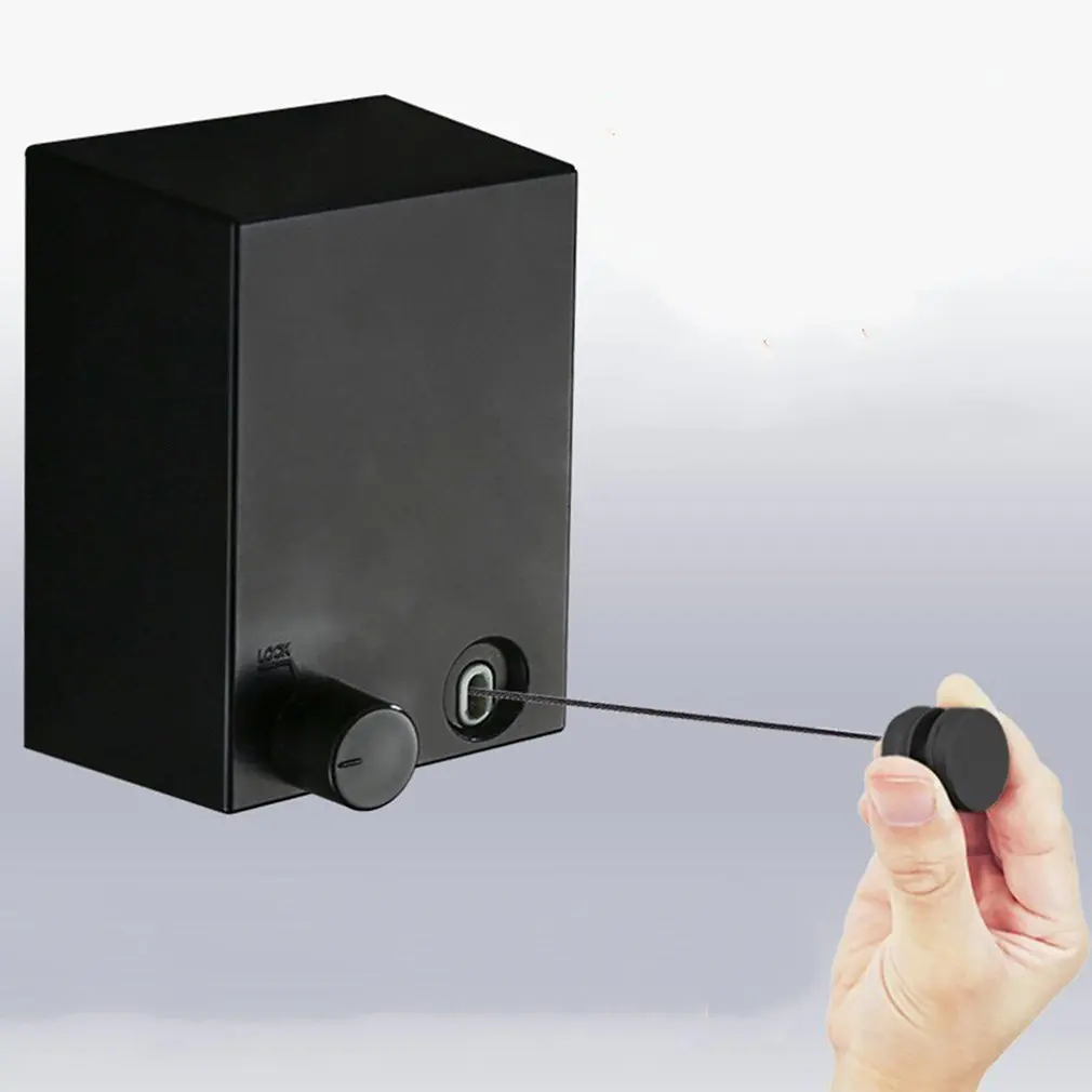 Telescopic Stainless String Invisible Clothesline Retractable Clothes Dryer Hanger Hanging Clothes Line
