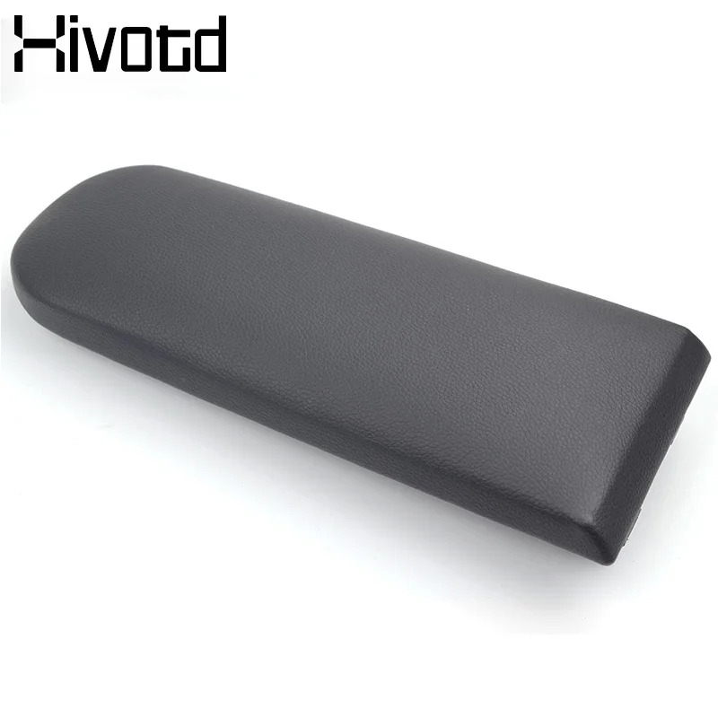Hivotd для VW Polo 6R GOLF MK4 BORA BEETLE PASSAT B5 SKODA OCTAVIA Lavida подлокотник Защитная крышка украшения аксессуары - Название цвета: black--leather