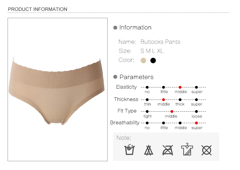 plus size shapewear CXZD Women Fake Butt Lifter Hip Enhancer Pads Underwear Shapewear Booties Padded Control Panties Shaper Fake Pad Briefs plus size shapewear