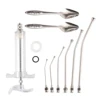 10ml/20/50ml Syringe Set Fledgling Baby Bird Manual Feeding With 6 Pcs Curved Gavage Tubes Stainless Steel Parrot Feeding Spoon 5