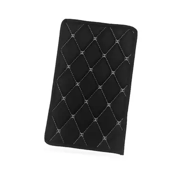 

Car Armrest Box Pad Leather Microfiber Leather Car Seat Armrest Box Cover Universal Modified Interior Jewelry Decoration