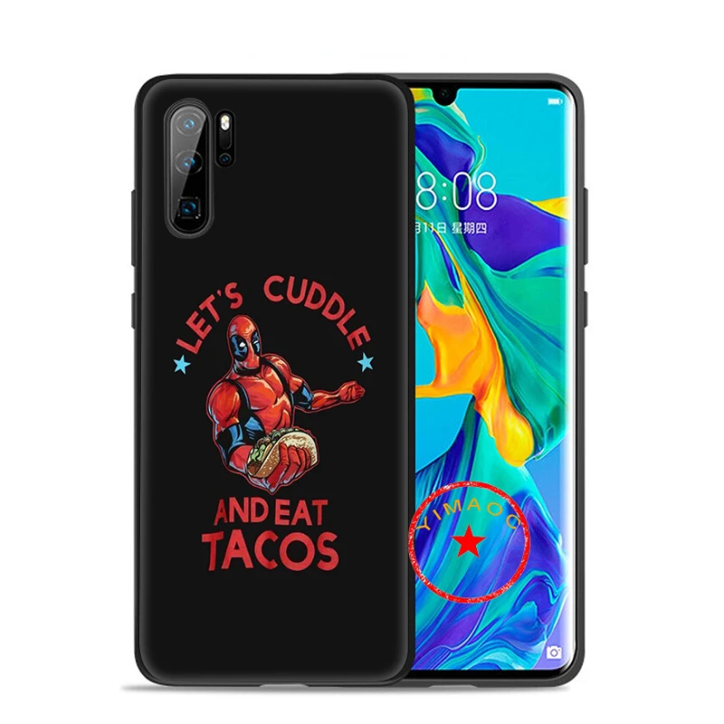 Дедпул от Marvel Dead pool Мягкий силиконовый чехол для huawei P30 P20 P10 Lite Pro P Smart Plus P30 Pro P Smart Z - Цвет: 8