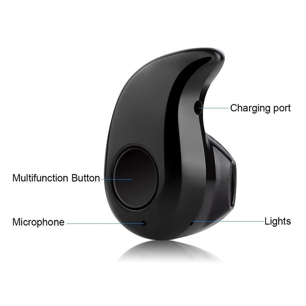 10 шт Высокое качество S530 мини Беспроводной вкладыши Bluetooth V4.0 наушники стерео