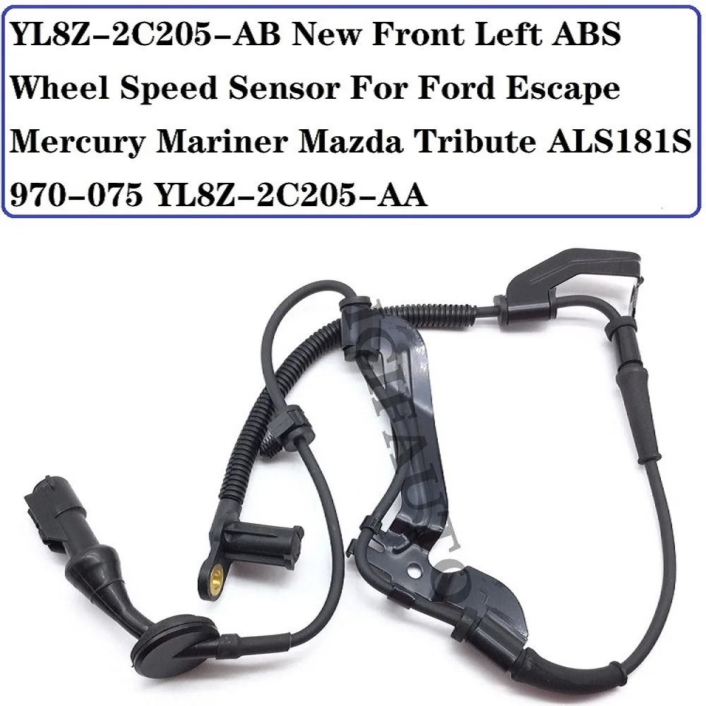 Датчик скорости на колесо Ford Escape Mercury Mariner Mazda Tribute ALS181S YL8Z-2C205-AB-075 970 новинка YL8Z-2C205-AA