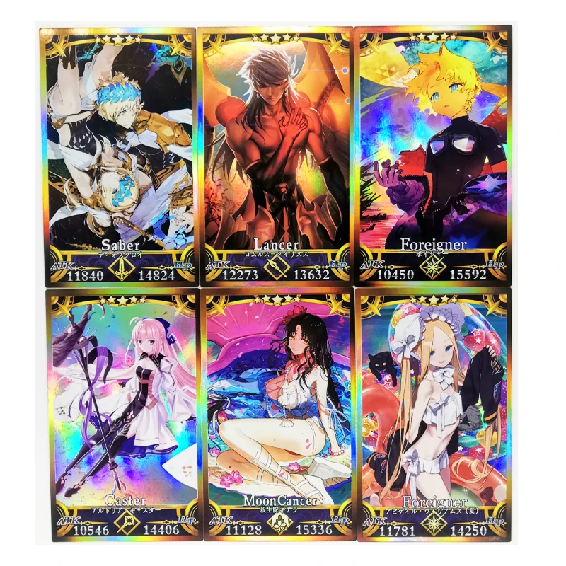 Anime Cards Fate/FGO No.3 Saber Altria Pendragon 36pcs/set