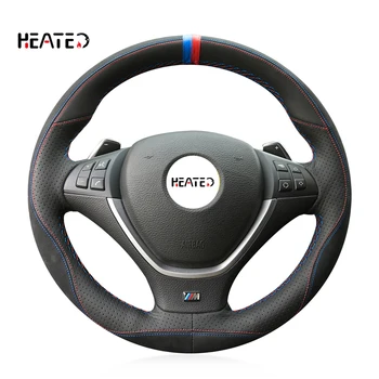 

Braiding Cover for Steering Wheel for BMW X5 E70 2006-2013 X6 E71 2008-2014 E72 (ActiveHybrid X6) 2009-2010 Steering Cover