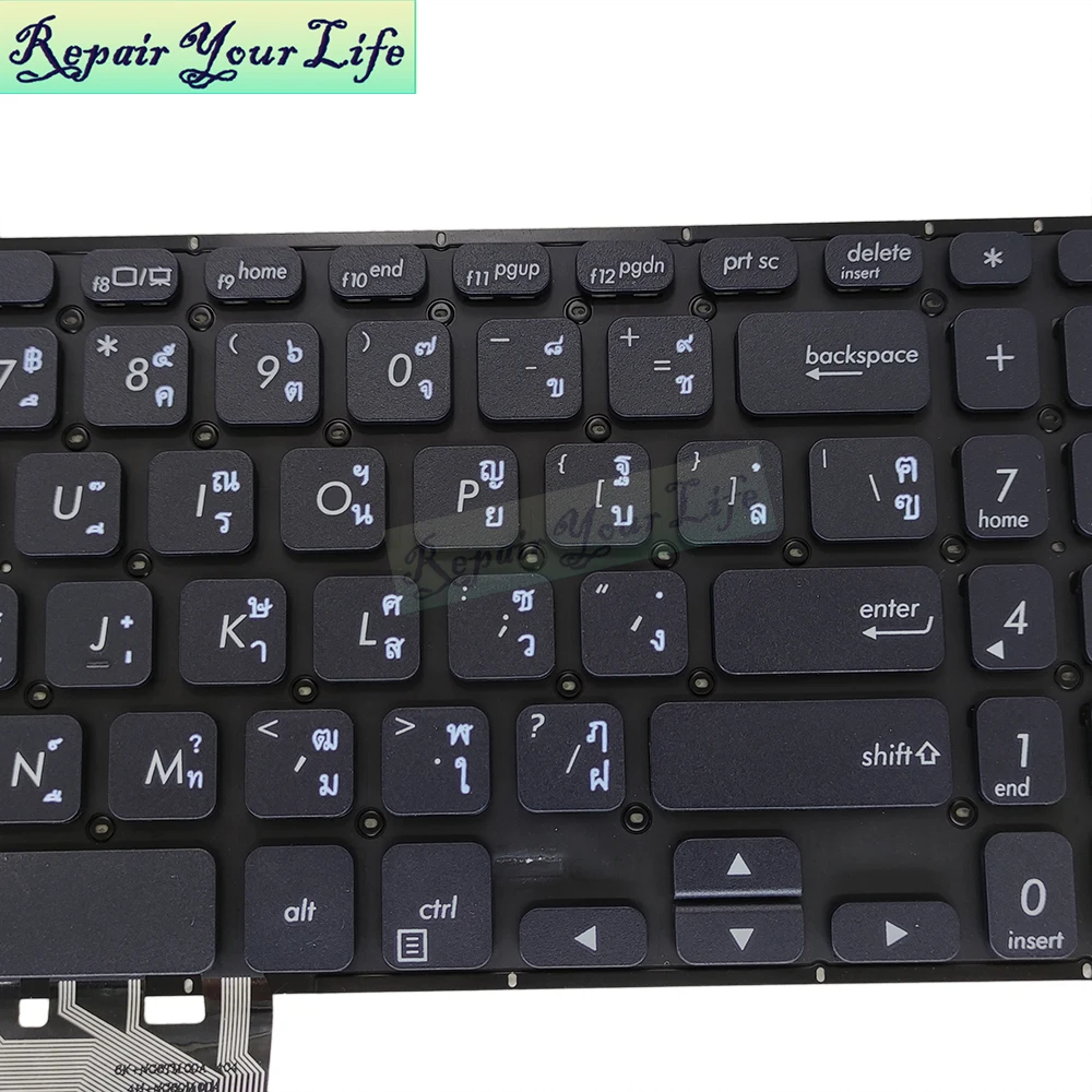 ü Ű X512 ASUS vivobook X512FA X512DA X512UA X512UB TI Thai Thailand black 0KNX0 1120US00 Ʈ KB new