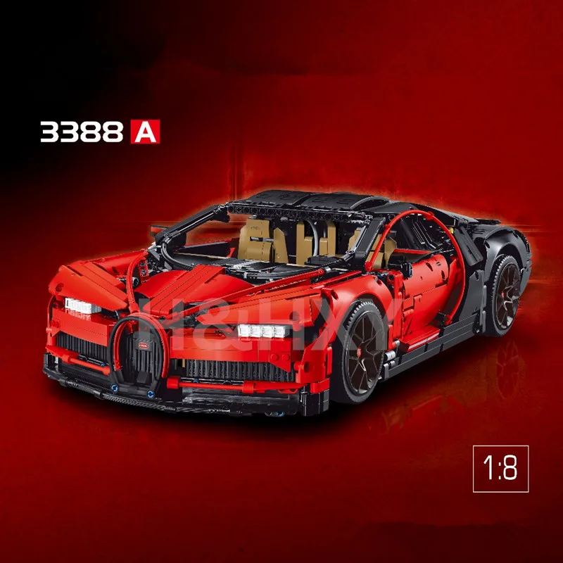 DHL DECOOL, три цвета, красный, черный, синий, гоночный автомобиль, Technic 3388 20086, модель, строительные блоки, кирпичи, игрушки для мальчиков, подарок 42083