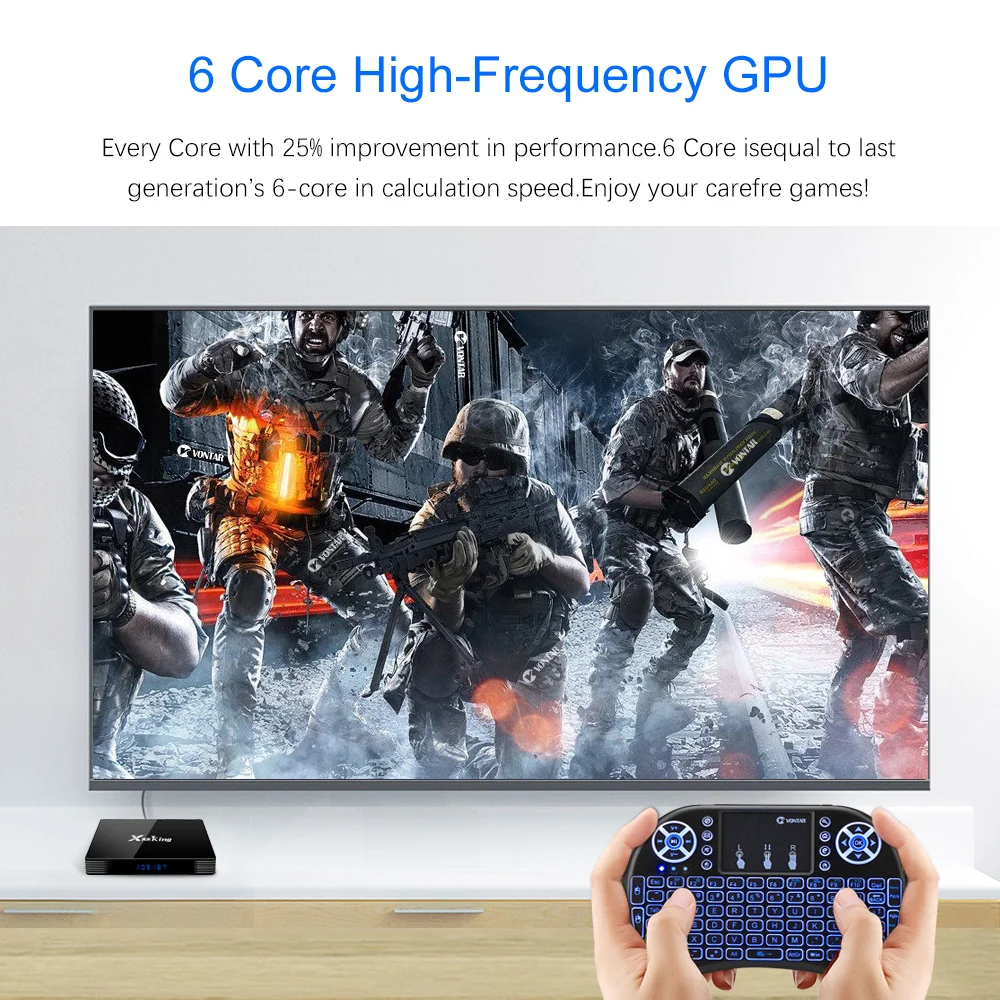  X88 King 4GB 128GB Amlogic S922X Smart TV Box Android 9.0 Dual Wifi BT5.0 1000M 4K 60fps USB3.0 Goo