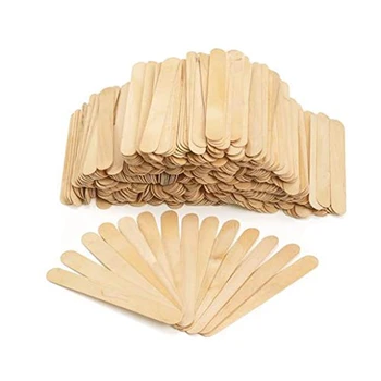 

Hot Natural Wood Craft Pack of 100 Pieces Craft Sticks Jumbo Craft Sticks