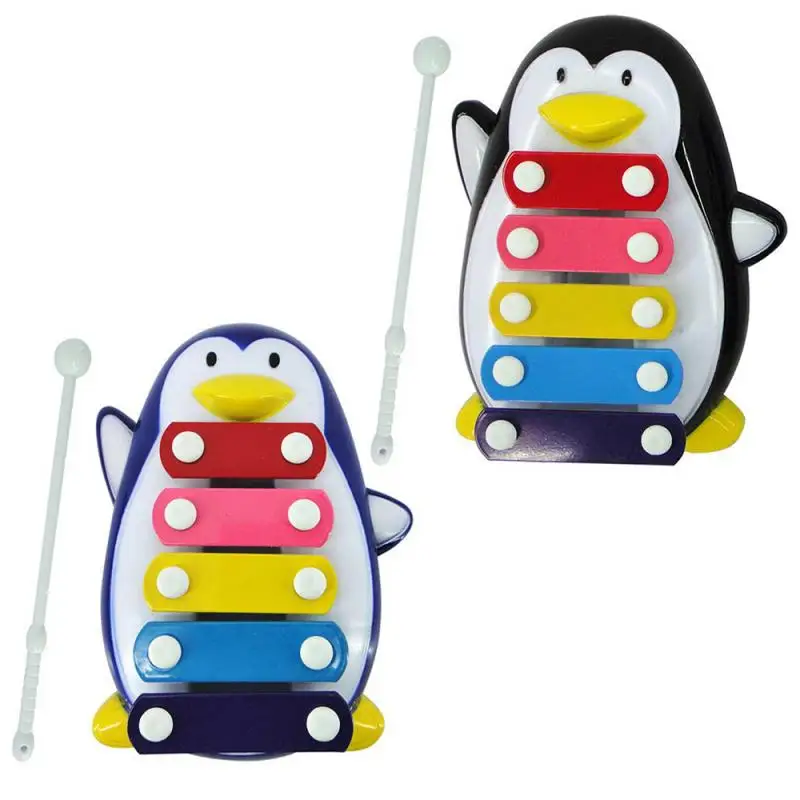 Детские игрушки очаровательны Пингвин 5-Примечание Ксилофоны музыкальные игрушки развивающие игрушки для детей на день рождения, подарки для детей