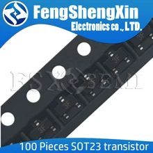 100 шт. BC807-25 BC807-40 BC817-25 BC817-40 BC846B BC847B BC847C BC848B BC856B BC857B SOT23 транзистор