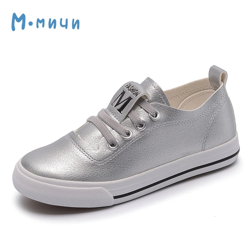 Children Shoes Unisex Kids For Girl And Boys Soft Pu Leather Lace-up Sneakers Size 26-31 ML973 | Детская одежда и обувь