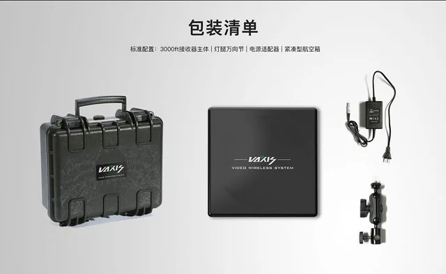 VAXIS STORM 3000FT камера SDI HDMI беспроводной HD видео система передачи - Цвет: Зеленый