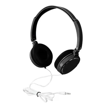 

Ouhaobin 3.5mm Wired Headset Over-Ear Headphone Foldable Stereo Headset Mobile Phone Headset For Samsung For Apple 3.5MM Pin