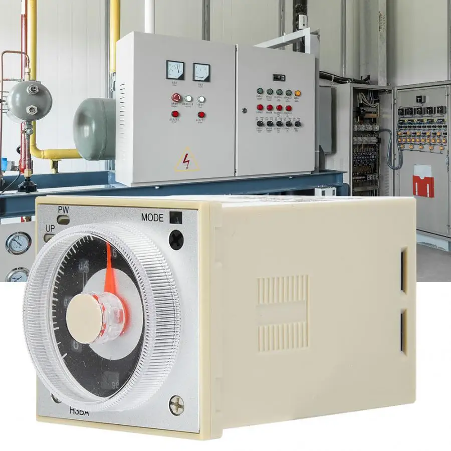 

H3BA-N8H 1.2s to 300h Time Relay Multifunctional High Accuracy 8 Pin Timer 220VAC/24VDC/AC