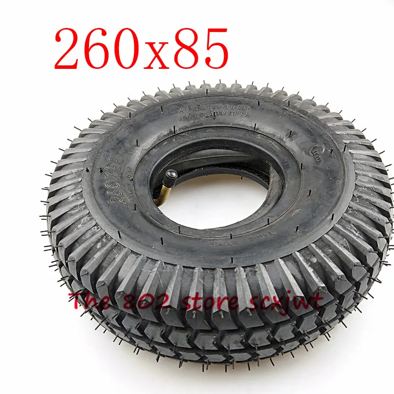 Супер quality260x85 внутренняя и внешняя tire3.00-4 10 ''x 3'' шина для скутера и внутренняя трубка комплект подходит для электрического ребенка газовый скутер инвалидная коляска