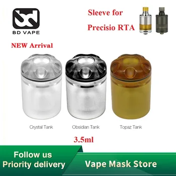 

Hot Sale BDvape Precisio MTL RTA Sleeve 3.5ml Capacity for BDvape Precisio MTL RTA Atomizer Electronic Cigarette Vape Glass Tube