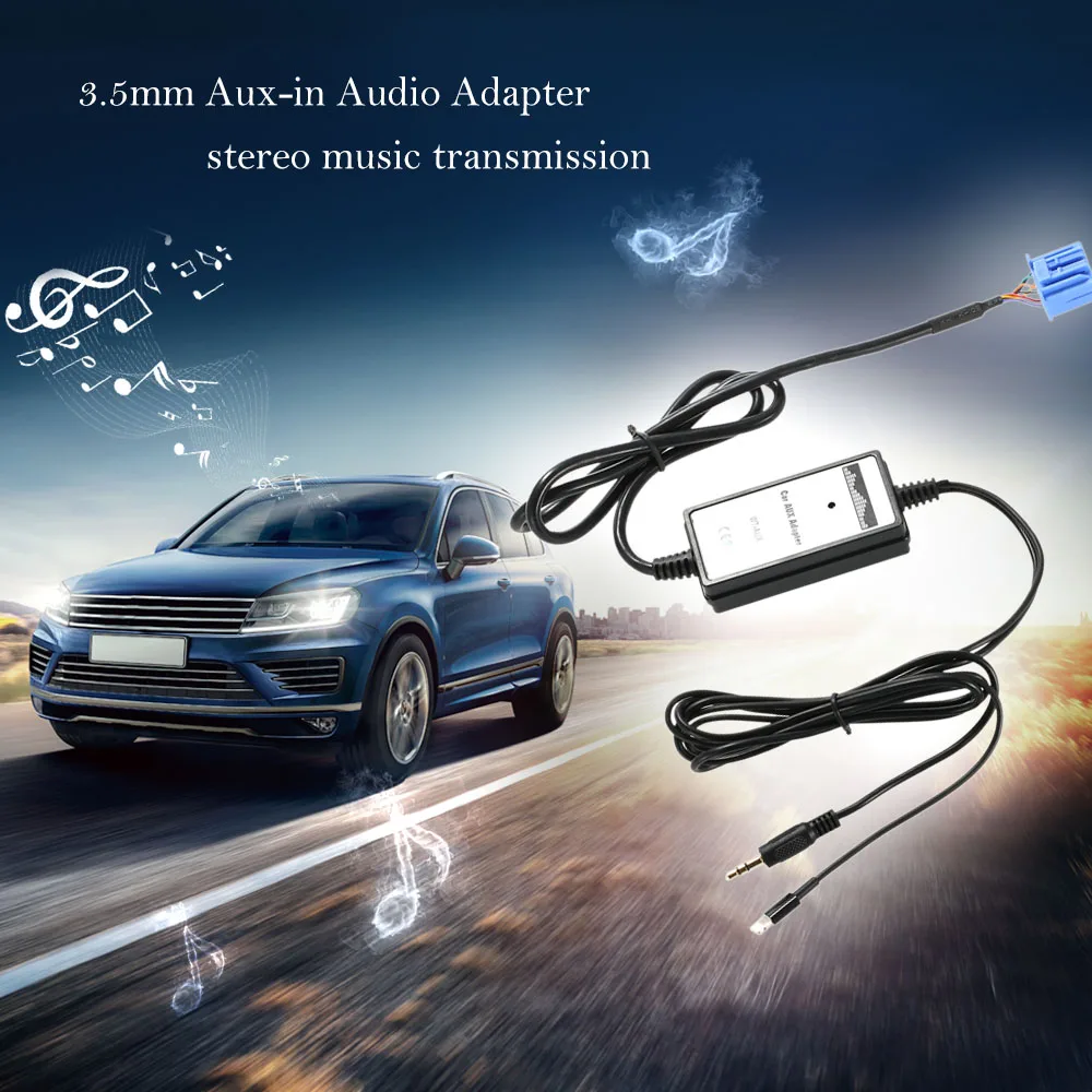 KKMOON 3 5 мм Автомобильный Aux аудио MP3 Интерфейс адаптер для Honda Accura Accord Civic USB зарядка