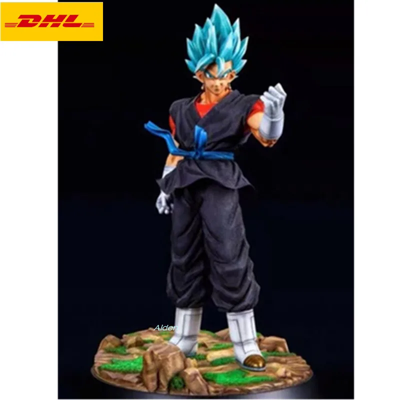 11 "Dragon Ball Z статуя Супер Saiyan бюст черная одежда Vegetto полноразмерный портрет Vegeta GK экшн-модель игрушечная коробка 28 см Z2795