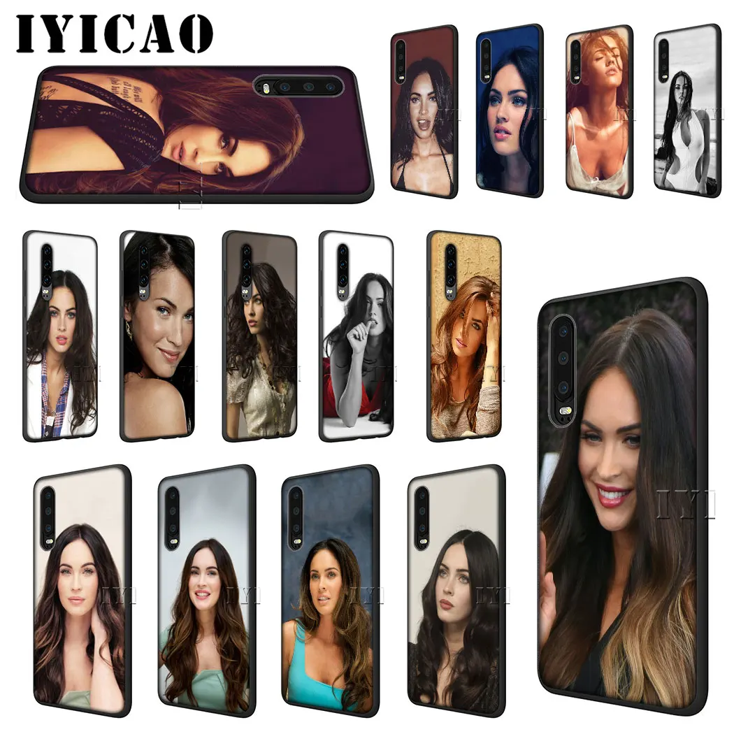 

Megan Fox Soft Case for Honor 6A 7A 3GB 7A Pro 7C 5.99in 7X 8 Lite 8X 8C 9 10 Lite Note 10 View 20 20 9X Pro