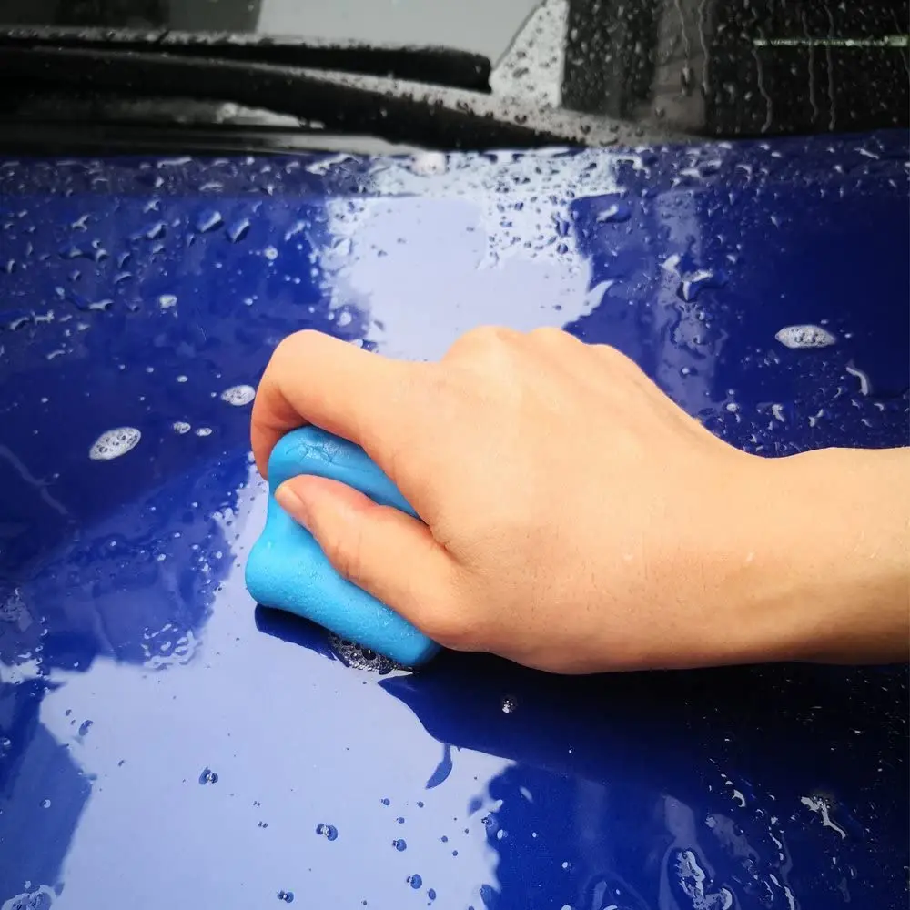 200G Blue Car Plasticine Car Detailing Cleaning Magic Clay Bar Auto Washing Super Clean Car Paint Maintenance Cleaning Supplies 2