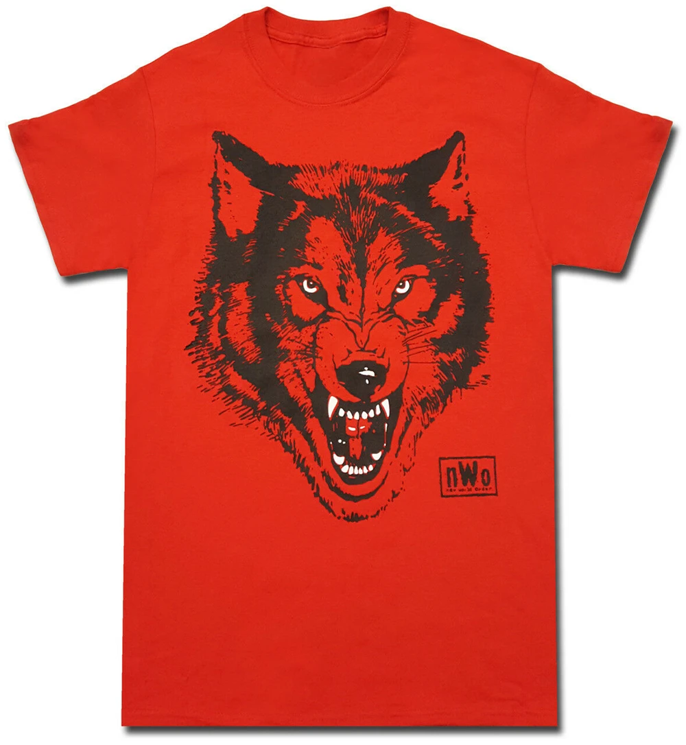 Новинка мировой заказ логотип Wolfpac взрослая Красная футболка | Мужская одежда