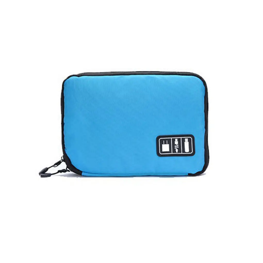 Gadget Digital Storage Bag USB Data Cable Organizer Travel Electronic Accessories Pouch Case Power Bank Holder - Цвет: 1