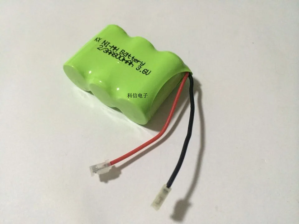 Оригинальный аккумулятор MasterFire ni-mh 2/3AA 3 6 V 800mAh NiMH с вилками для беспроводного