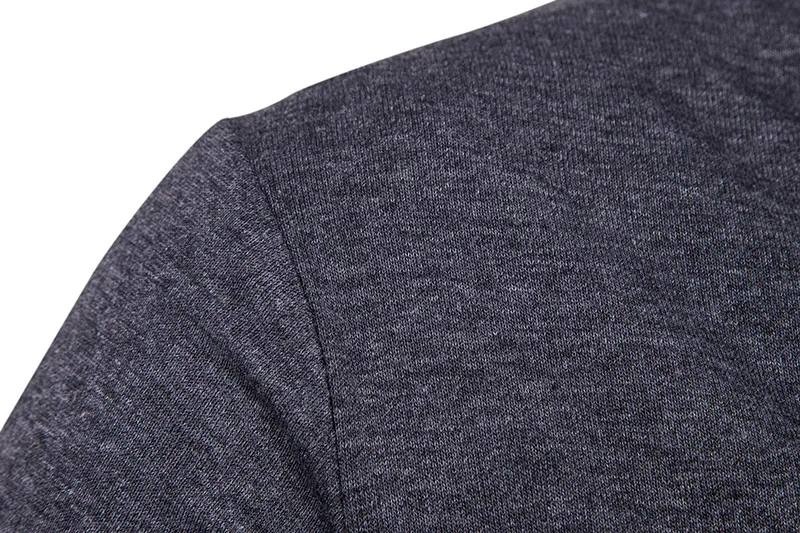 Männer Schwarz Strickjacke Pullover Frühling Herbst Mode Lässige Strickwaren Männlich Marke Kleidung Mäntel Männlich – Detail 9