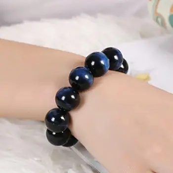 Bracelet Perles Bleu Marine