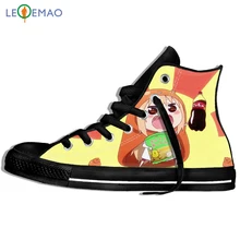 Прогулочные парусиновые ботинки; дышащая обувь в стиле аниме Himouto Umaru-chan Doma; милые повседневные спортивные классические кроссовки для костюмированной вечеринки