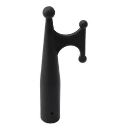 Black Nylon Rowing Boats Kayak Raft Dinghy Hook Head Replacement Top Round Telescopic Pole Pipe Tube Boat Accessories