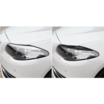 

5 Series F10 Headlight 2010-2013 Cover Trim Accessories Carbon Fiber Black