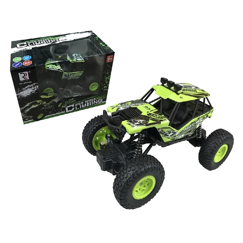 1:18 4WD Электрический альпинистский Монстр RC Автомобиль 2,4 Ghz большое колесо гусеничный пульт дистанционного управления внедорожный рок внедорожник гоночная игрушка ракета игра - Цвет: without camera 2