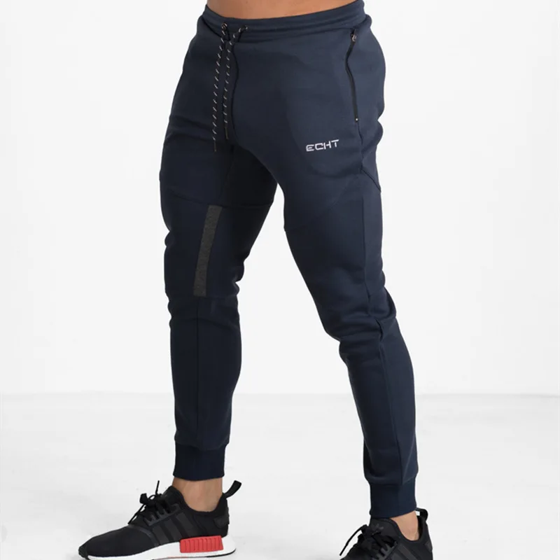 

Fall Men's Running Sports Trousers Health Fitness Equipment Training Slim Feet Squat Pants Sweat Workout Men Jogging Gym Pants