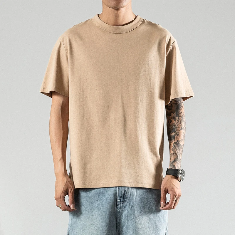 FMZXG футболка для мужчин размера плюс модная рубашка с коротким рукавом летняя