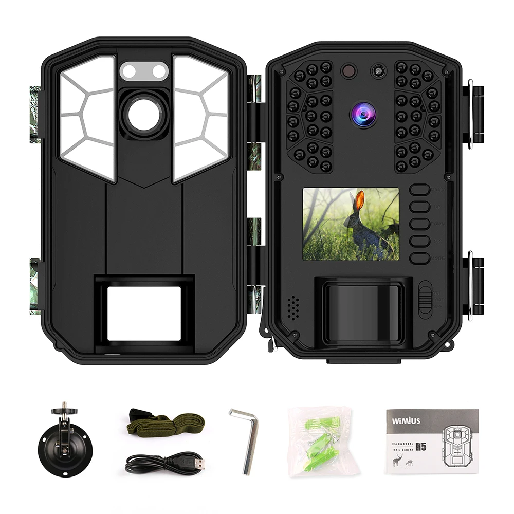  WIMIUS H5 Hunting Camera Wild Camera 16MP Photo Pixels 1080P underwater Waterproof Outdoor Action c