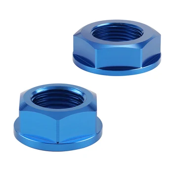 

Wheel Axle Nut Screw M16 M20 For YAMAHA YZ250F YZ450F YZ 250F 450F 2009-2013 Aluminum Front Rear 1 Pair Motorcycle Accessories