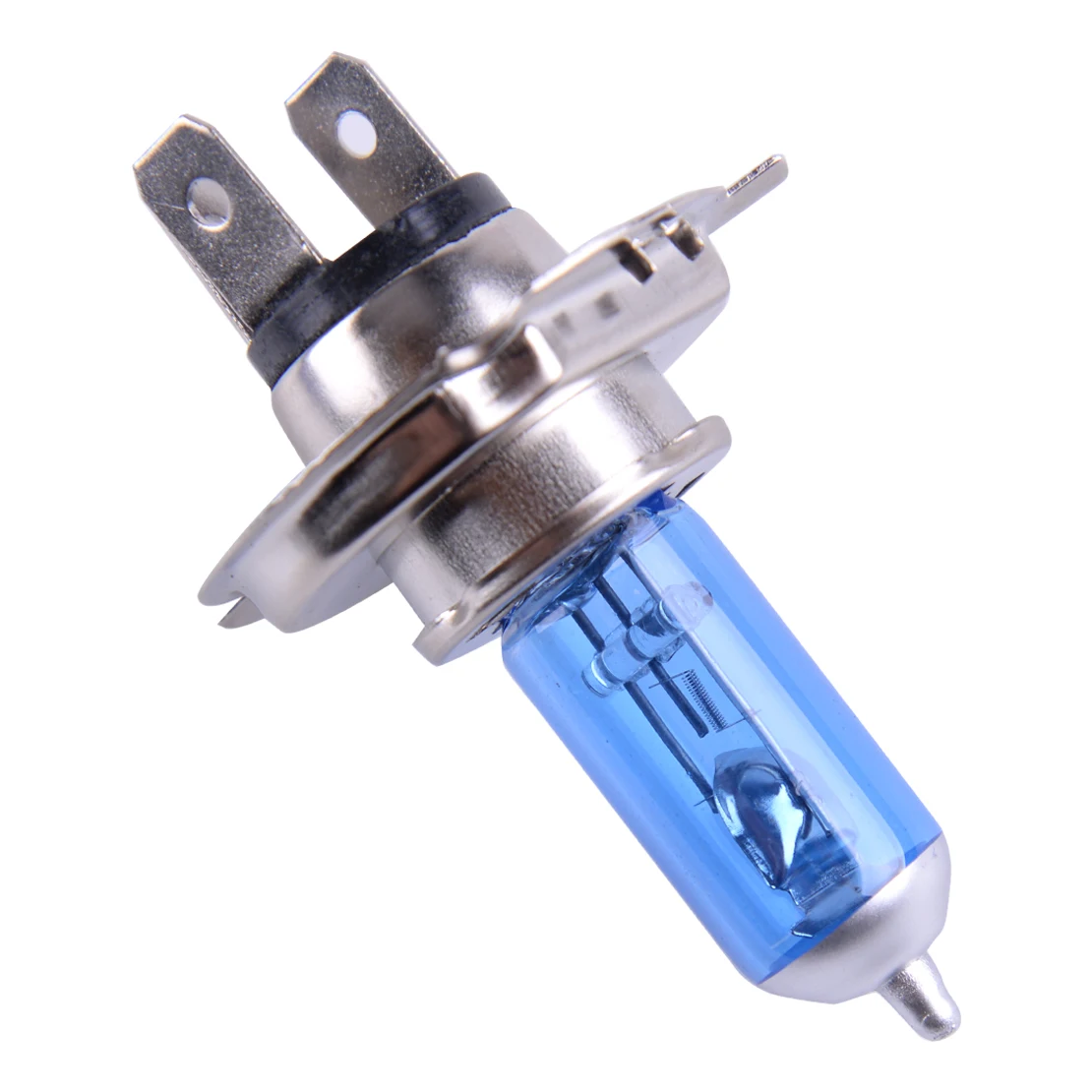 Citall 2 шт. H4 HB2 P43T 9003 синий 12V 100W 6000K Яркий головной светильник лампы Ультра-белый светильник лампы прозрачное стекло